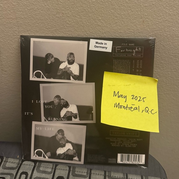 Taylor Swift Fortnight Vinyl Record - Picture 2 of 2